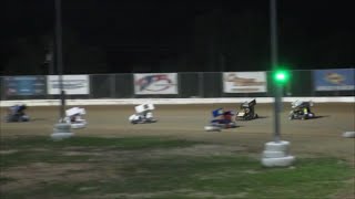 preview picture of video 'Racing | Mini Sprints | Feature Race | Bubba Raceway Park | 4-3-15'