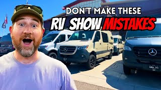 5 things to consider BEFORE going to a RV Show