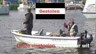 preview picture of video 'Visboot gestolen op 10 sep 2012'