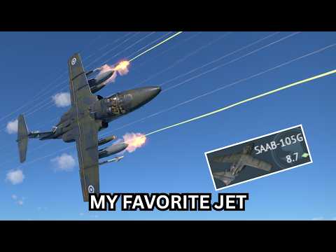 My FAVORITE Jet In War Thunder - SAAB-105G