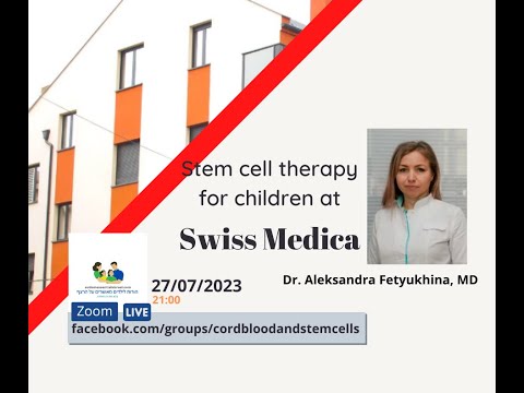 Stem cell therapy for autism - Swiss Medica 27.7.23