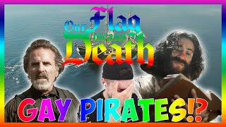 OUR FLAG MEANS DEATH EP2 REACTION - I can't stop laughing! 😭🏴‍☠️ #ofmd #ourflagmeansdeath