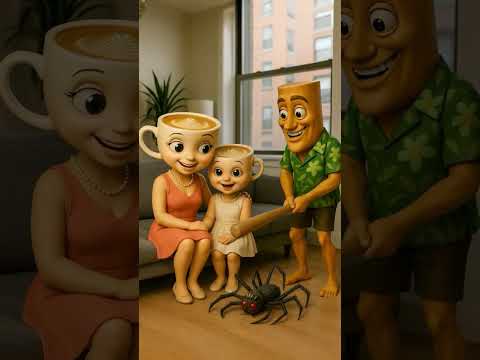 Tung Tung Sahur Save Mommy Ballerina Cappuccina From Spider!