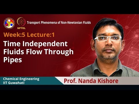 Transport Phenomena of Non Newtonian Fluids Intro Video
