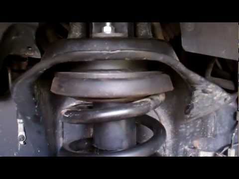 Installing a 2" front suspension lift on a Dodge 3500