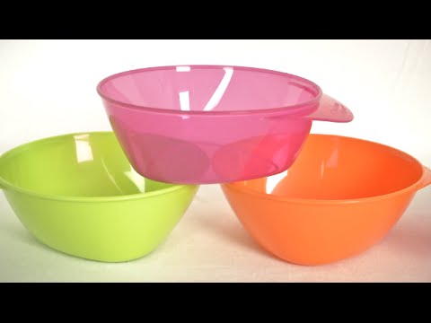 طقم صحون من 3 اطباق من تومي تيبي, ازرق video
