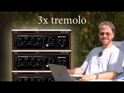 how I make my tracks groove - tremolo stacking