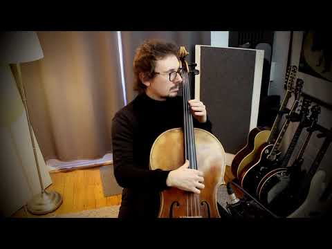 "Smaller Steps" - Theme and Improvisation for solo jazz cello