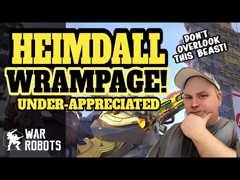 VAJRA LANTERN HEIMDALL | The Under Appreciated Titan | WAR ROBOTS WR GAMEPLAY