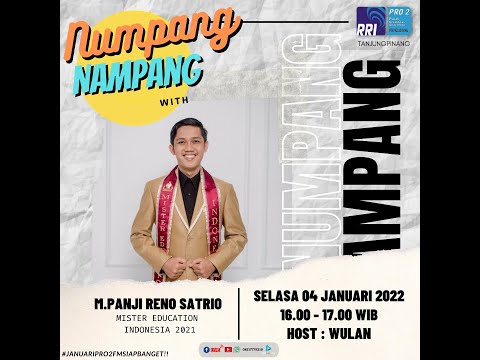 NUMPANG NAMPANG WITH M.PANJI RENO SATRIO ( MISTER EDUCATION INDONESIA 2021 )