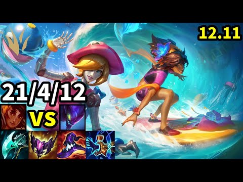 Taliyah Jungle vs Kha'Zix - KR Challenger | Patch 12.11