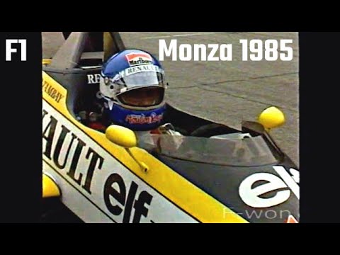 Formel 1 Monza 1985 Alain Prost Nelson Piquet Ayrton Senna Heinz Prüller ORF