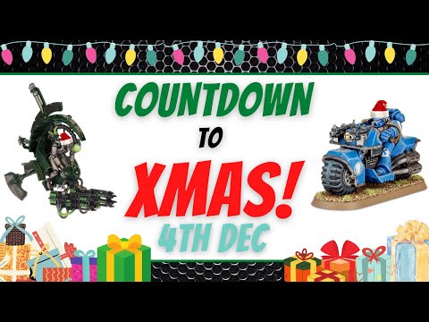 Necron Tomb Blades V Space Marine Bikers - Countdown to Xmas - 4th Dec - Warhammer 40k - 9th Edition