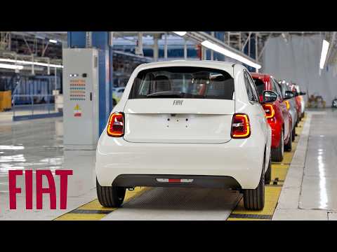 Fiat 500 Hybrid production at Mirafiori plant in Turin