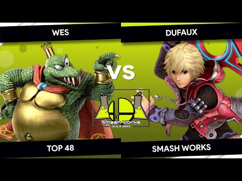 Smash Works - Wes (King K Rool) vs DuFaux (Shulk) - Top 48