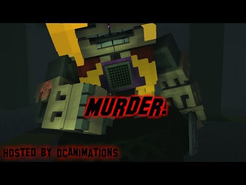 QC Animations - "MURDER!" | Minecraft/FNAF | Halloween Collab!