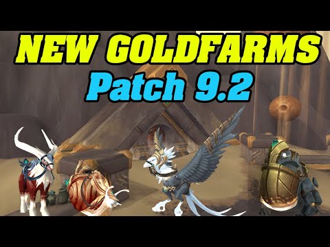 WoW 9.2: INSANE NEW GOLDFARMS! A Gift To Goldfarmers | Zereth Mortis