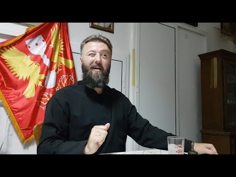 Father Predrag and late grandmother