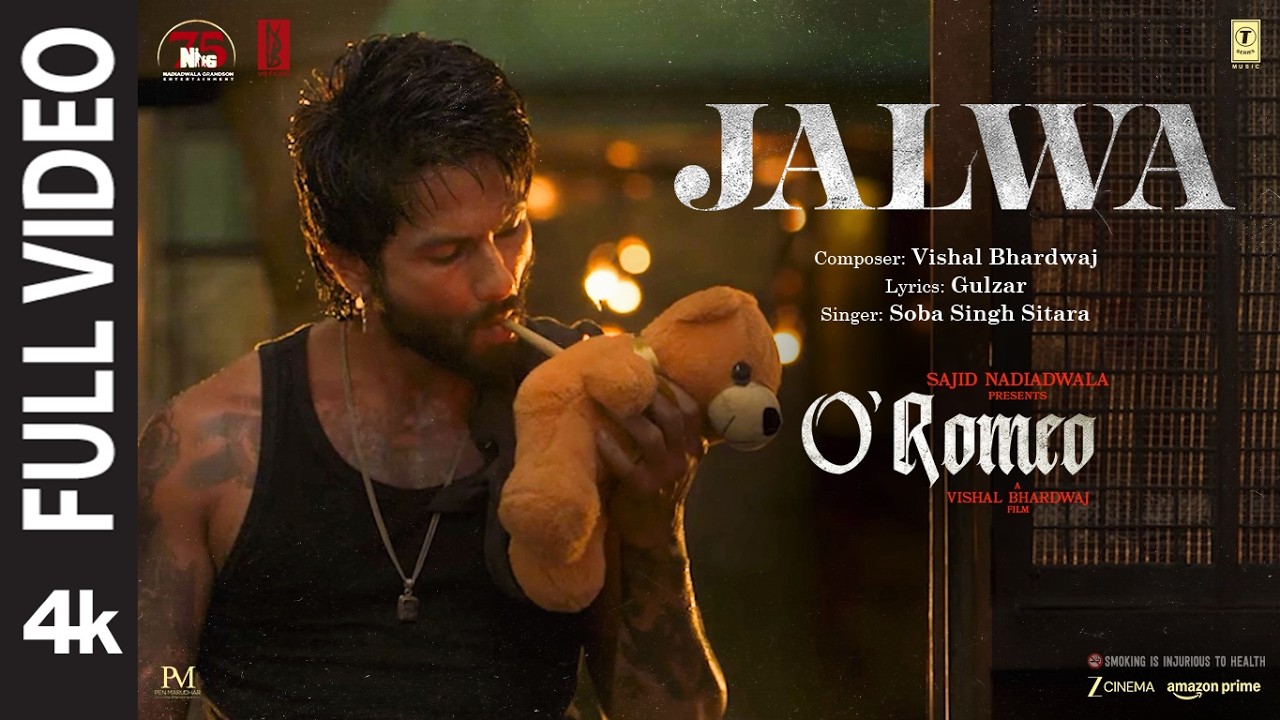 O'Romeo: Jalwa (Full Video) | Shahid K | Triptii D | Avinash T | Sajid N | Vishal B | Gulzar |Soba S