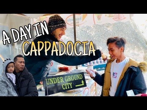 Bamboozled by Turkish ice cream man! Cappadocia | #fifvlogs