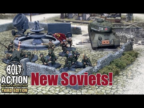 Tabletop Command Post: Bolt Action Battle Report- New Soviets!