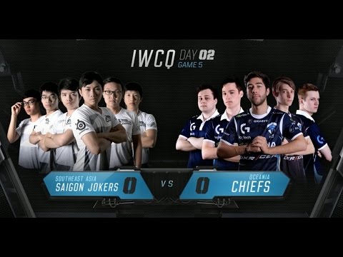 SAJ vs CHF Highlights - SAIGON JOKERS vs CHIEFS ESPORTS CLUB – IWCQ BRAZIL 2016 – Day 2
