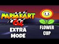 Mario Kart 64 Flower Cup Extra Mode