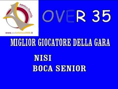 ALITALIA CALCIO - BOCA SENIOR 3-1 - 3^GIORNATA CAMPIONATO OVER 35