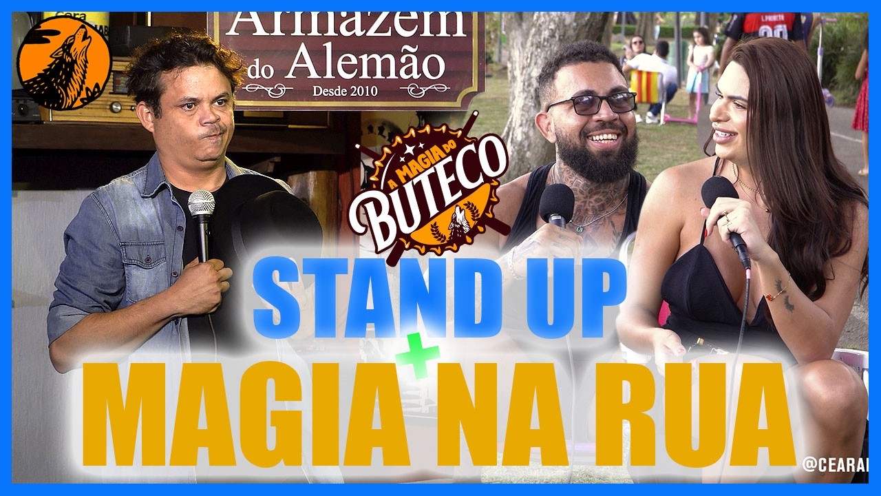 STAND UP + MAGIA NA RUA