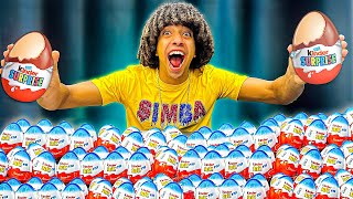 تحدى أكل 1000 بيضه كيندر???? ( بطننا كانت هتفرقع ????)