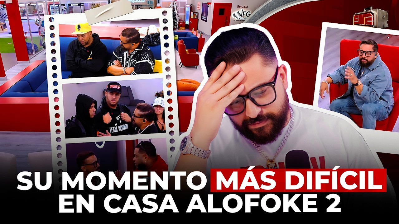 JOSELL HERNÁNDEZ SE QUIEBRA AL CONFESAR SU MOMENTO MÁS DIFÍCIL EN CASA ALOFOKE 2