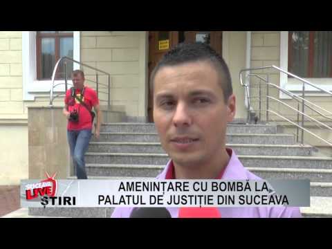 Amenintare cu bomba la Palatul de Justitie din Suceava