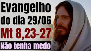 Evangelho do dia com reflexão, Terça-feira 30/06, Mt 8,23-27