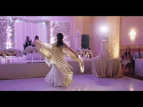 Nicole Maria Dance Wedding Performance - Isis Wings to “Raqs Masri”