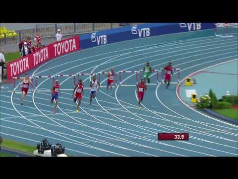 Moscow 2013 - 400m Men Hurdles - Final
