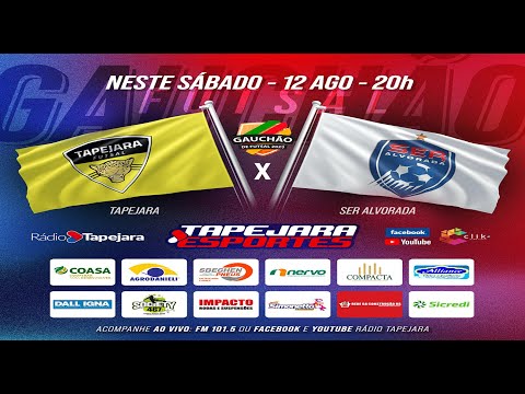 TAPEJARA FUTSAL X SER ALVORADA - GAUCHÃO DE FUTSAL SÉRIE B 12/08/23