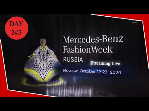 🔴RUSSIAN FASHION WEEK   | LIVE STREAM FROM MOSCOW | 20-10 DAY 2