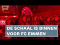 Kampioenen van FC Emmen worden onthaald: 'Historie' | RTV Drenthe