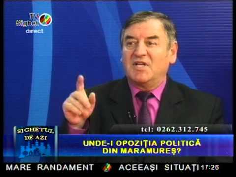 Sighetul de Azi 21 Octombrie - Unde-i opozitia politica din Maramures?