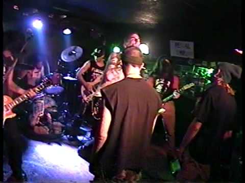 Suicide King NYC live 2 songs at the Caboose Garner NC 11-8-97