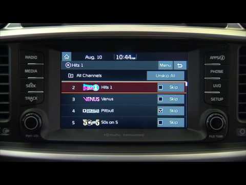 SiriusXM Basics: How to Listen in Your Kia Vehicle