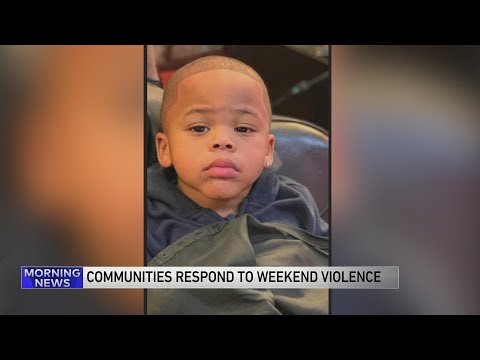 Chicago communities respond after over 100 shot in weekend violence