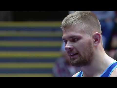 1/2 GR - 97 kg: K. MILOV (BUL) v. M. KUOSMANEN (FIN)