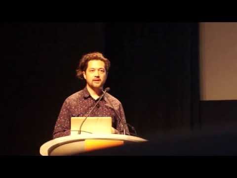 Kenji Williams speaking at CreativeTech Week NYIT