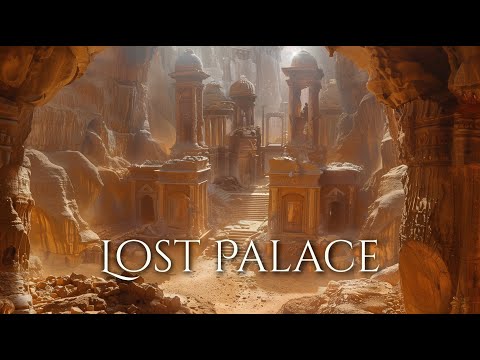 LOST PALACE IN A DESERT Ambience and Music | ruins of a desert palace
