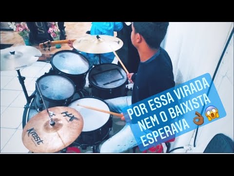 COVER - TUA PRESENÇA VALE MAIS Mateus Brito  (Drum Cam)
