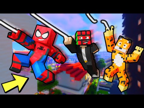 BEST SPIDER-MAN CHALLENGE on MINECRAFT ITA!!