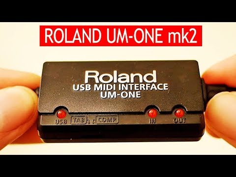 ROLAND um-one mkII USB Midi Interface image 9