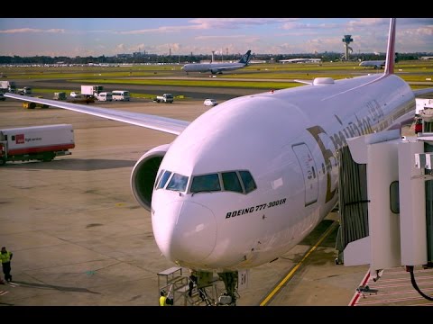Emirates 777-300ER Flight Report - Sydney to Christchurch - Economy Class Video