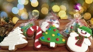 Gingerbread Cookies Recipe HOW TO COOK THAT Ann Reardon sugar cookie frosting